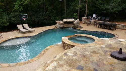 Brown Flagstone, Cool Decking